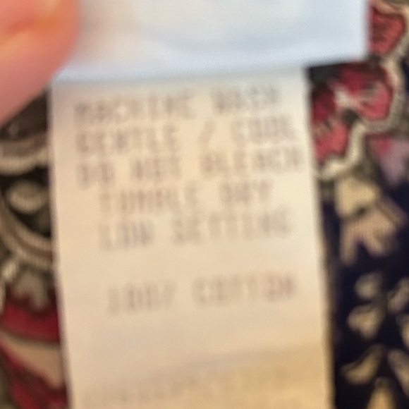 Vintage 80s Oops California 100% Cotton Floral Midi Dress - Picture 11 of 11